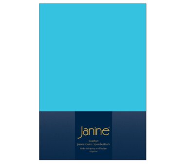 Janine Comfort-Jersey-Spannbettlaken 5002, mit Elasthan,...