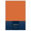 Janine Comfort-Jersey-Spannbettlaken 5002, mit Elasthan, rost-orange, Matratzenhöhe 10-35 cm, verschiedene Größen