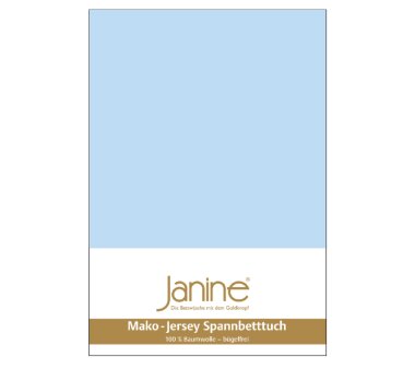 Janine Mako-Satin jeansblau Bettwäsche COLORS