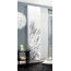Schiebevorhang Deko blickdicht CATHLEEN, Farbe grau, Größe BxH 60x245 cm