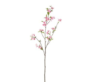 Künstlicher Birnenzweig, rosa, Höhe ca. 112 cm
