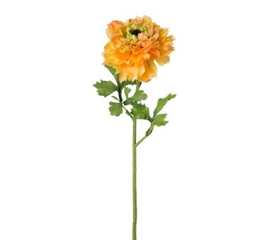 Kunstblume Ranunkel, 4er Set, orange, Höhe ca. 46 cm
