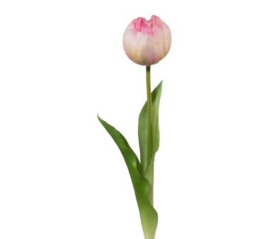 Kunstblume Tulpe gefüllt, 5er Set, rosa, Höhe...