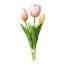 Kunstblume Tulpenbund, 3er Set, rosa, Höhe ca. 20,5 cm