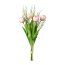 Kunstblume Tulpenbund mit 2 Zweigen, rosa, Höhe ca. 43 cm