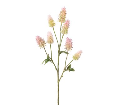 Künstlicher Trifolium-Zweig, 2er Set, rosa,...
