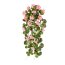 Kunstpflanze Geranienhänger, rosa, Höhe ca. 80 cm