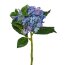 Kunstblume Hortensie, 3er Set, blau, Höhe ca. 46 cm
