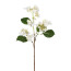 Künstlicher Hortensienzweig, 2er Set, weiß, Höhe 64 cm