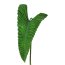 Künstliches Taroblatt, grün, Höhe ca. 107 cm