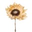 Kunstblume Sonnenblume, 3er Set, creme, Höhe ca. 58 cm