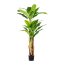 Künstliche Bananenpflanze, grün, inklusive Kunststoff-Topf, Höhe ca. 150 cm
