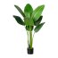 Kunstpflanze Strelizia Nicolai, grün, inklusive Kunststoff-Topf, Höhe ca. 120 cm