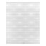 Lichtblick Plissee Klemmfix, ohne Bohren, verspannt, Ausbrenner, Weiß  80 cm x 220 cm (B x L)