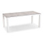 BEST Freizeitmöbel Tisch Houston, 210x90cm, weiss/silber