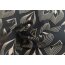 ADAM Tischdecke Feathers, mit Kuvertsaum, schwarz, 120x120 cm