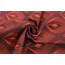 ADAM Deko-Schal Feathers mit Kräuselband, rot, HxB 145x145 cm