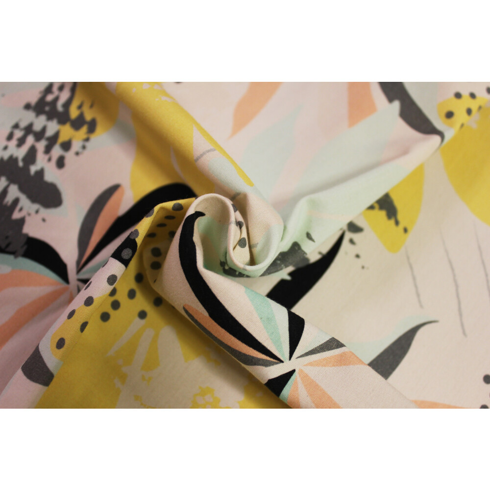 ADAM Deko-Schal Jungle mit Kräuselband, gelb, HxB 175x145 cm online kaufen