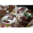 ADAM Tischläufer Jungle, mit Kuvertsaum, rosa, 50x150 cm