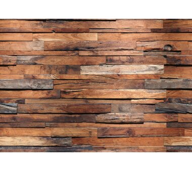 AS Creation Fototapete WOODEN WALL 118854, 8 Teile,...