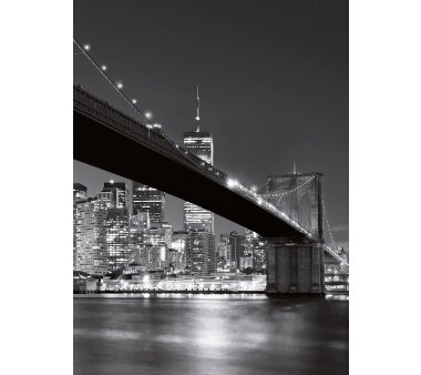 AS Creation Vlies-Fototapete BROOKLYN BRIDGE NY 119100, 4 Teile, 192x260 cm