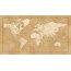 Vlies-Fototapete KOMAR, ADVENTURE VINTAGE WORLD MAP, 10 Teile, BxH 500 x 280 cm