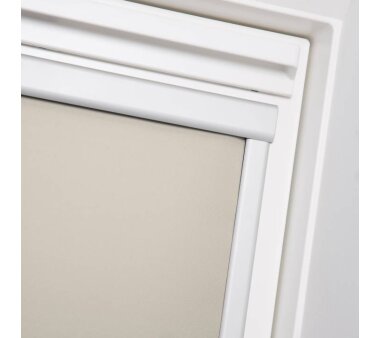 Lichtblick Dachfensterrollo Skylight, Thermo, Verdunkelung - Creme 38,3 x 54,0 cm (C02) (B x L)