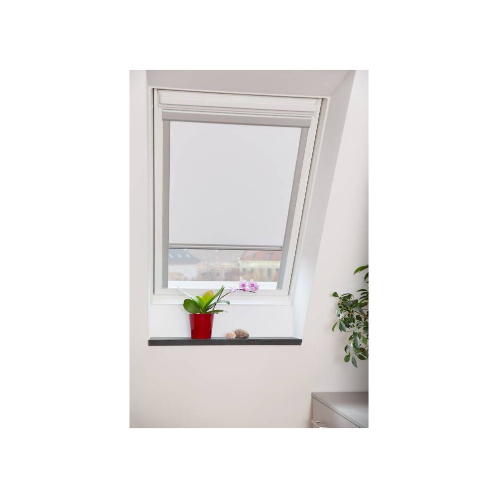 | Dachfenster-Rollo Wohnfuehlidee Skylight F06 weiß