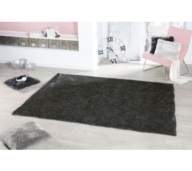 Kurzflor-Teppich SORELLA, Höhe 20 mm, Farbe schwarz