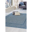 Flachgewebe-Teppich RAYON, Farbe blau