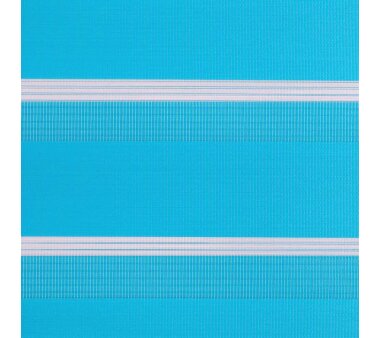 Lichtblick Duo-Rollo Klemmfix, ohne Bohren - Blau 60 cm x 150 cm (B x L)