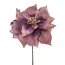 Kunstblume Poinsettie, 5er Set, Farbe purple, Höhe ca. 56 cm