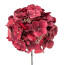 Kunstblume Hortensie, 3er Set, Farbe bordeaux, Höhe ca. 61 cm