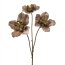 Kunstpflanze Christrosenzweig metallic, 3er Set, Farbe braun, Höhe ca. 56 cm