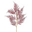 Kunstpflanze Farnzweig, 3er Set, Farbe bordeaux, Höhe ca. 77 cm