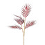 Kunstpflanze Palmblattzweig, 2er Set, Farbe bordeaux, Höhe ca. 81 cm