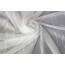 VHG Fertig-Webstore ASTRID, mit Scherli--Wellenmotiven, Kräuselband-Aufhängung, halbtransparent,  Farbe  weiß