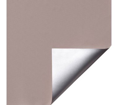Lichtblick Thermo-Rollo Klemmfix, ohne Bohren, Verdunkelung - Taupe 45 cm x 150 cm (B x L)