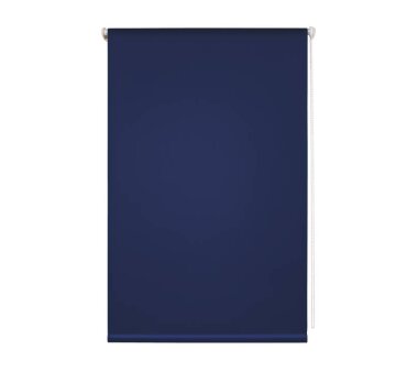Lichtblick Thermo-Rollo Klemmfix, ohne Bohren, Verdunkelung - Blau 45 cm x 150 cm (B x L)