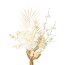 Kunstblume Peonienmix-Bund in Folie, Farbe creme, Höhe ca. 58 cm