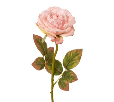 Kunstblume Rose, 6er Set, Farbe rosa, Höhe ca. 57 cm
