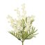Künstlicher Mimosenzweig, 5er Set, Farbe weiß, Höhe ca. 39 cm