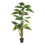 Kunstpflanze Colocasia mit PU-Stamm, Farbe grün, inkl. Kunststoff-Topf, Höhe ca. 230 cm