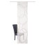 Schiebegardine Scherli, PINALO, transparent, grau, Größe BxH 60x245 cm