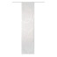 Schiebegardine Scherli, PINALO, transparent, wollweiss, Größe BxH 60x245 cm