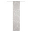 Schiebegardine Scherli, PINALO, Bambus-Optik, halbtransparent, grau, Größe BxH 60x245 cm