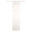 Schiebegardine Scherli, PINALO, Bambus-Optik, halbtransparent, wollweiß, Größe BxH 60x245 cm