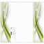 4er-Set Flächenvorhänge MALALAI blickdicht / halbtransparent, Höhe 245 cm, apfelgrün