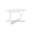 BEST Freizeitmöbel Scheren-Klapptisch PRIMO rechteckig, Farbe weiß, Größe 110x70 cm