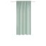 HOMEbasics Verdunklungs-Schal JOHN Leinenstruktur,  mit Mulltifunktionsband, Farbe mint